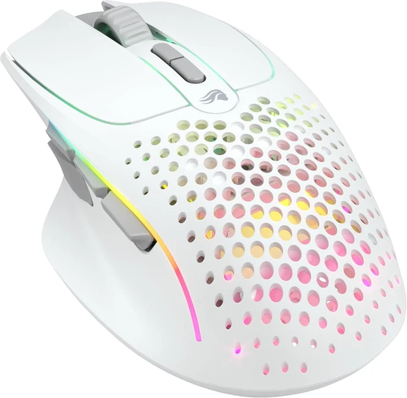 Glorious Model I 2 Rgb Kablosuz Bamf Sensörlü 26000 Dpi 75 Gram Gaming Mouse Mat Beyaz ürün görseli 1