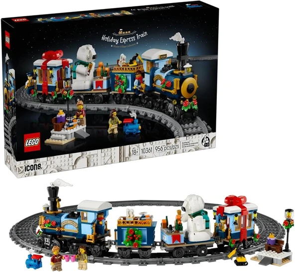 10361 Lego Icons Yılbaşı Ekspresi Treni ürün görseli 1
