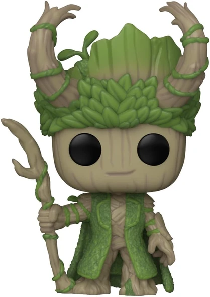 Funko Pop! Marvel: 85. Yıldönümü - Biz Groot, Groot Loki Olarak - Resim 2