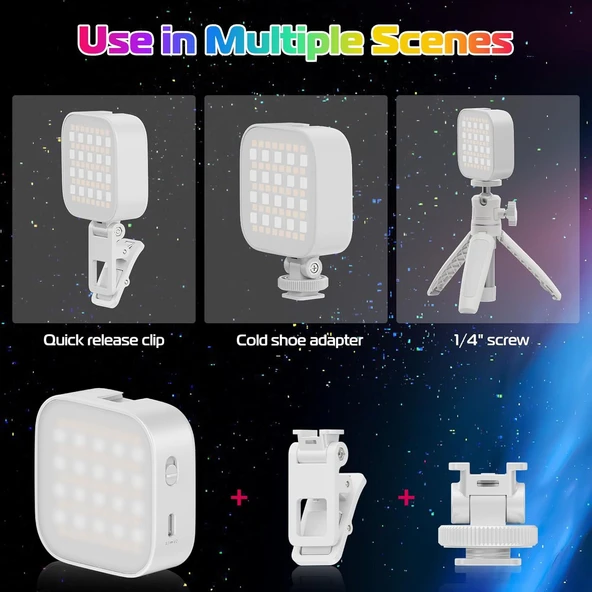 Ulanzi U60 Rgb Video Light L026Gbw1 - Resim 5