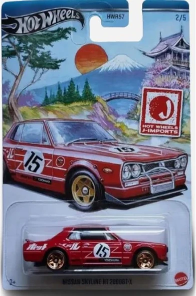 Hot Wheels J-İmports Nissan Skyline Ht 2000Gt-X Hrt01 ürün görseli 1