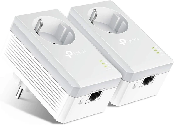 Tp-Link Tl-Pa4010Pkit, Av600 Ac Güç Soketli Powerline Adaptör Başlangıç Kiti ürün görseli 1