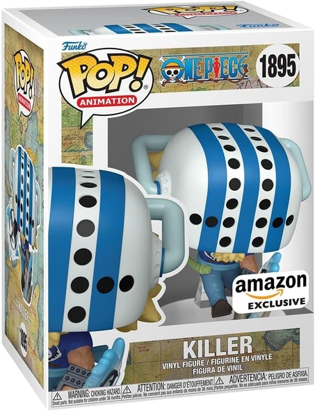 Funko Pop Animasyon: One Piece - Killer - Amazon'A Özel - Koleksiyonluk Vinil Figür - Hediye Fikri - ürün görseli 1