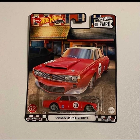 Hot Wheels Boulevard Premium '70 Rover P6 Group 2 ürün görseli 1