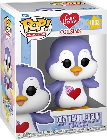Funko Pop Animasyon: Care Bear Cousins - Rahat Kalp Pengueni - Bakım Ayıları - Koleksiyon Vinil Figü ürün görseli 1