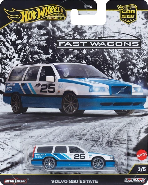 Hot Wheels Volvo 850 Estate, Jbk68 ürün görseli 1