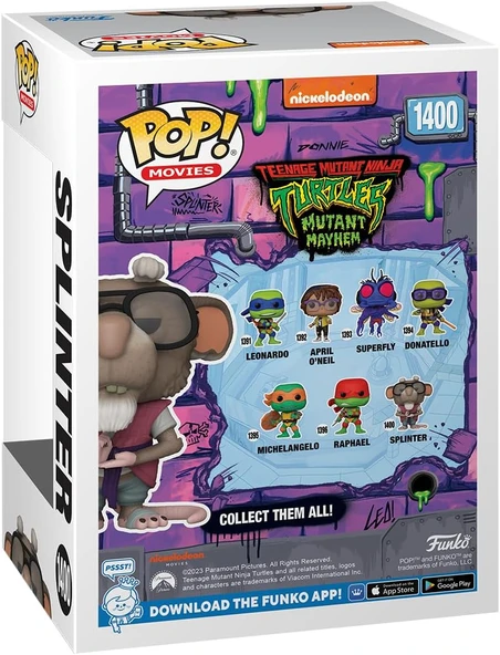 Funko Pop Figür Teenage Mutant Ninja Turtles Splinter - Resim 3
