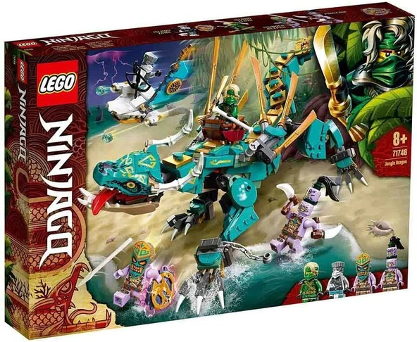 Lego Ninjago Orman Ejderhası 71746 Yapım Seti; Hareketli Ejderha Oyuncağı Ve Ninjago Lloyd Ve Zane'I ürün görseli 1