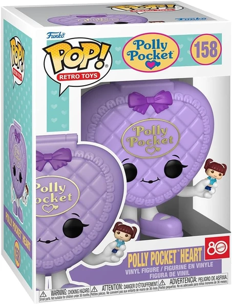Funko Pop! Polly Pocket - Kalp Kabuğu, Mor ürün görseli 1