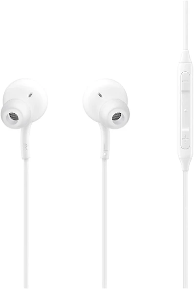 Samsung Eo-Ic100B Type C Kablolu Kulaklık - Beyaz - Resim 3
