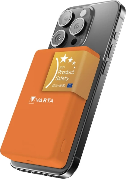 Varta Power Bank 5.000Mah, Powerbank Magnetico, Mag Pro Power On Demand, Caricabatterie Portatile Co ürün görseli 1