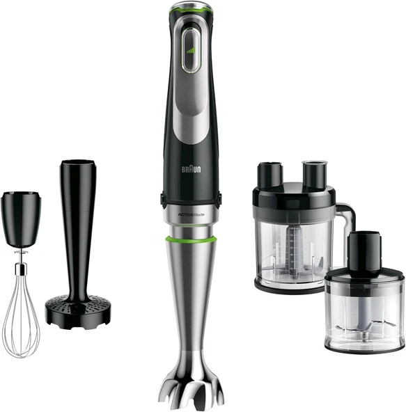 Braun Multiquick 9 Mq 9187Xli El Mikseri – Active Powerdrive Teknolojili Püre Çubuğu Ve Parçalama, D ürün görseli 1