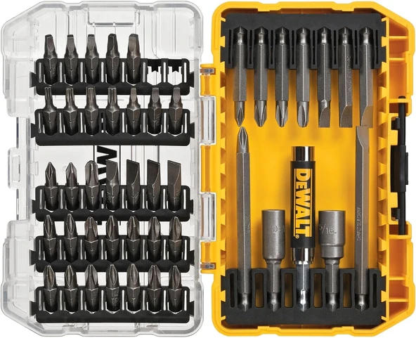 Dewalt Tornavida Ucu Seti, Sağlam Çantalı, 45 Parça (Dw2166) ürün görseli 1