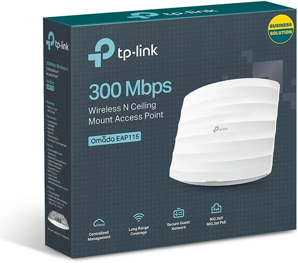 Tp-Link Eap115, 300Mbps Kablosuz N Tavan Tipi Access Point - Resim 6