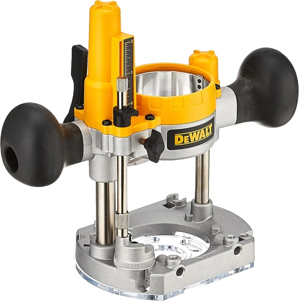 Dewalt Kompakt Yönlendirici Için Dalma Tabanı, Pürüzsüz Dalma İnme Için Çelik Çubuklar (Dnp612) ürün görseli 1