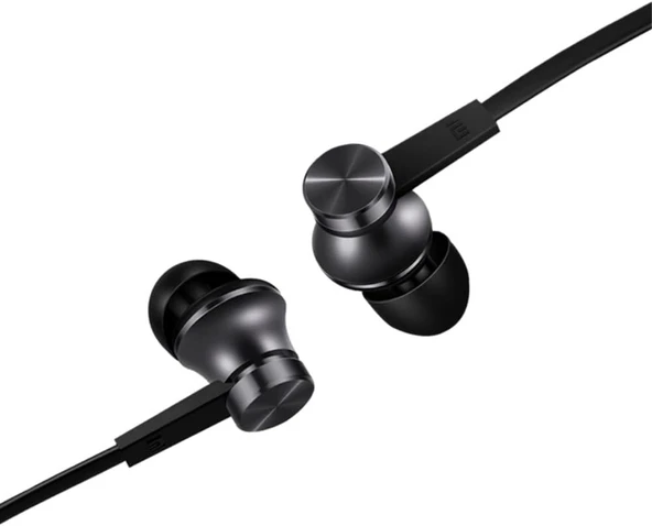Xiaomi Zbw4407Ty Piston Basic Edition Mikrofonlu Kulakiçi Kulaklık, Siyah, Yassı Kablolu ürün görseli 1