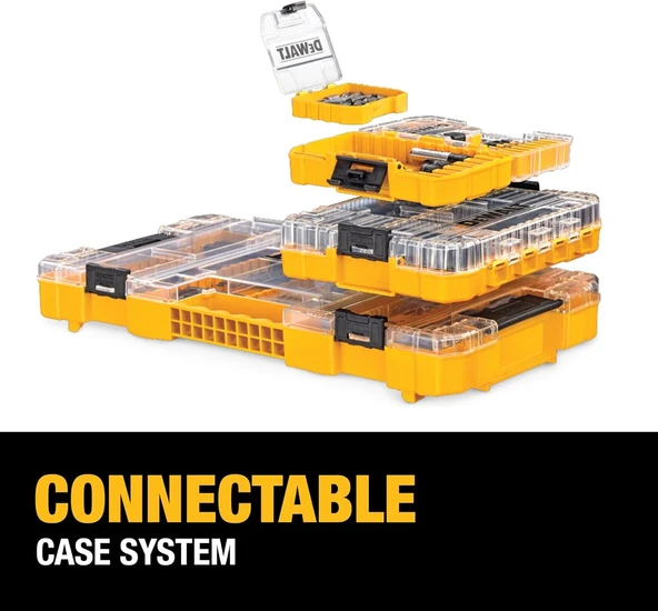Dewalt Tornavida Ucu Seti, Sağlam Çantalı, 45 Parça (Dw2166) - Resim 5