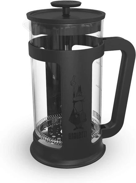 Bialetti - Smart French Press: Yaklaşık 350Ml Kapasiteli Kahve Hazırlayıcı - Siyah Polipropilen Gövd ürün görseli 1