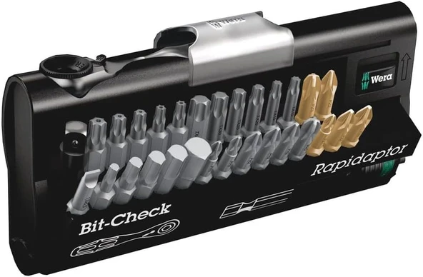 Wera Uç Çeşitleri Bit-Check, 30 Zyklop Mini 1, 31 Parça, 05073640001 ürün görseli 1