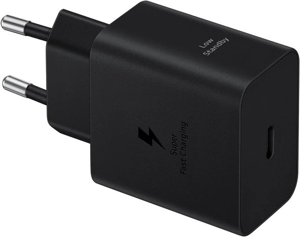 Samsung Ep-T4511N Type C Hızlı Şarj Adaptörü (45W), Siyah ürün görseli 1