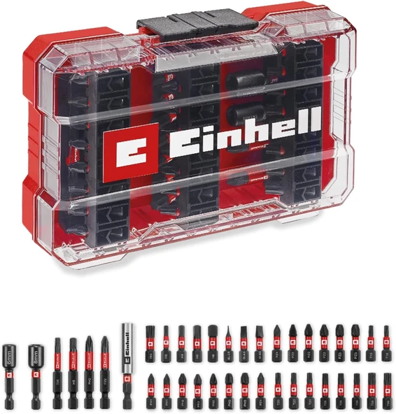 Einhell Orijinal M-Case 39-Parça Darbeye Dayanıklı Uç Seti (25 Mm Uçlar, 50 Mm Uçlar, Altıgen Lokmal ürün görseli 1