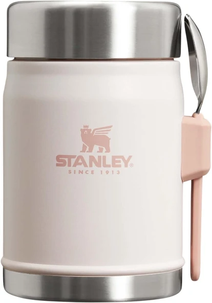 Stanley Classic Legendary Yemek Termosu, Pembe Kuvars (Rose Quartz), 0.4 Litre ürün görseli 1