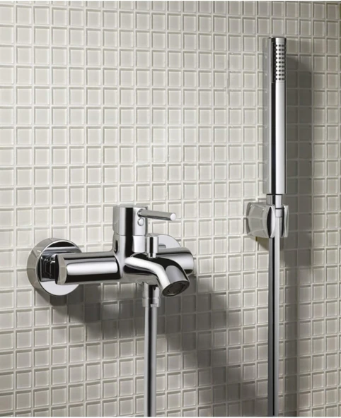Vitra Suit A45543 1F El Duşu Takımı, Krom - Resim 3