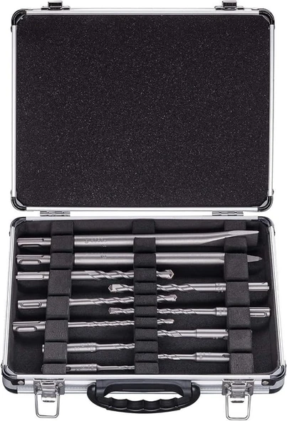 Bosch Professional Accessories 11 Parça Sds-Plus Karışık Darbeli Matkap Ve Keski Seti (Beton Ve Duva ürün görseli 1