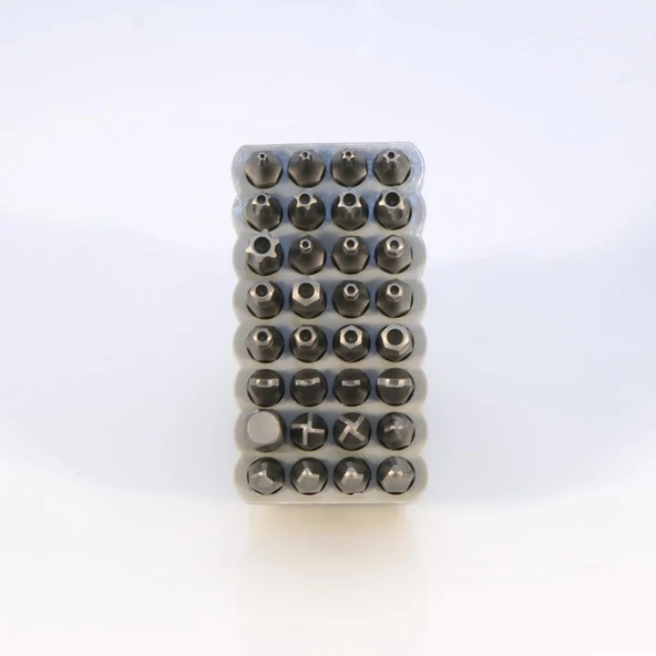 Küçük Tools 32525 32 Ueberlistungssicher Bit Set - Resim 4
