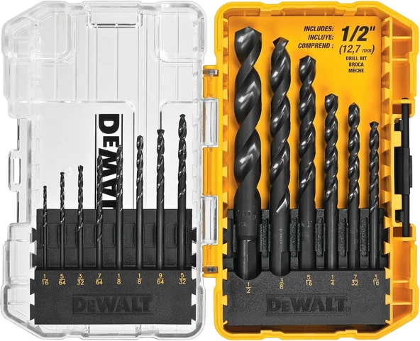 Dewalt Matkap Ucu Seti, Siyah Ve Altın, 14 Parça (Dwa1184) ürün görseli 1