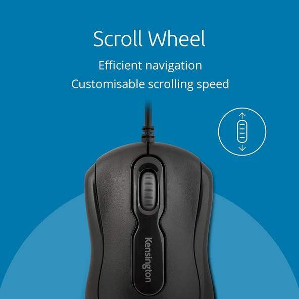 Kensington Eq Kablolu Kutulu Mouse - Resim 4
