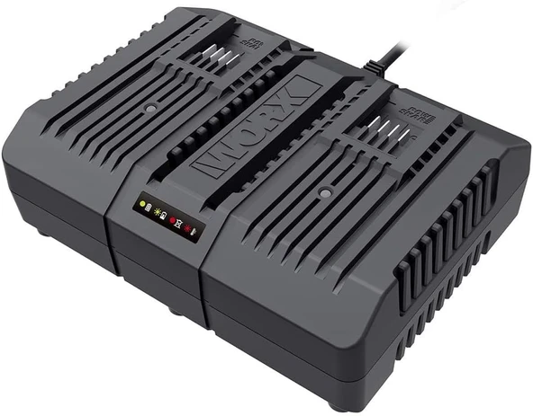 Worx Wa3883 20Volt Li-Ion Powershare İkili Hızlı Akü Şarj Cihazı ürün görseli 1
