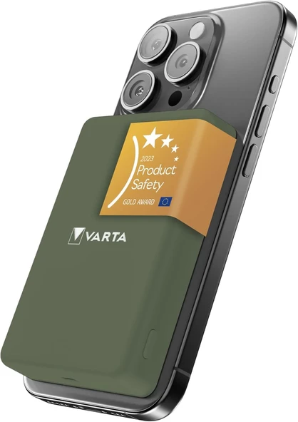 Varta Power Bank 5.000Mah, Powerbank Magnetico, Mag Pro Power On Demand, Caricabatterie Portatile Co ürün görseli 1