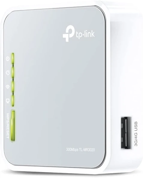 Tp-Link Tl-Mr3020, Portatif 3G/4G Kablosuz N Router ürün görseli 1