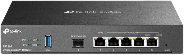 Tp-Link Tl-Er7206, Safestream Gigabit Multi-Wan Vpn Router ürün görseli 1