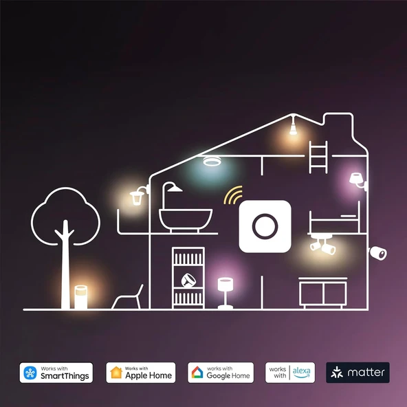 Philips Hue Essential 2'Li E27 Ampul Başlangıç Seti 806 Lumen - Resim 8
