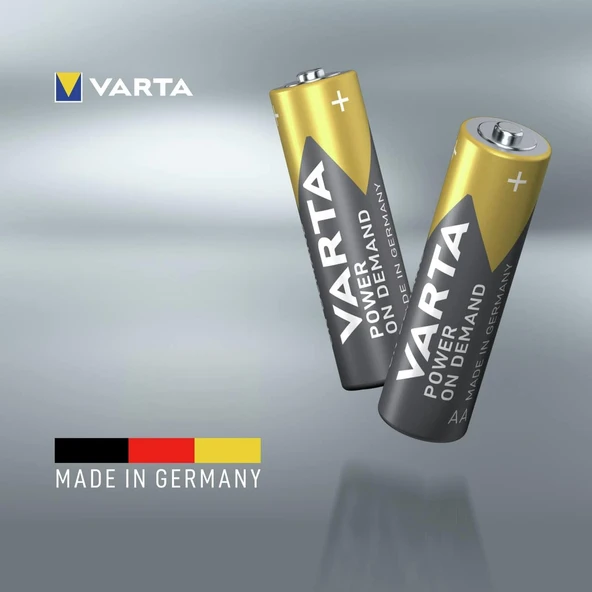 Varta Power On Demand Aaa Fol10X4 Postal - Resim 4