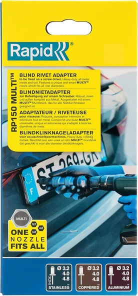Rapid Rp150 Multi Perçi̇n Aleti̇ Adaptörü - Resim 2