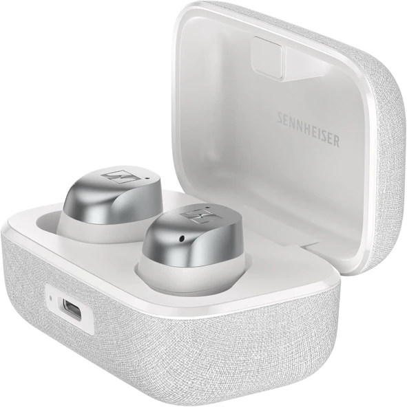 Sennheiser Momentum True Wireless 4 Kulak İçi Kulaklık Beyaz Gümüş ürün görseli 1