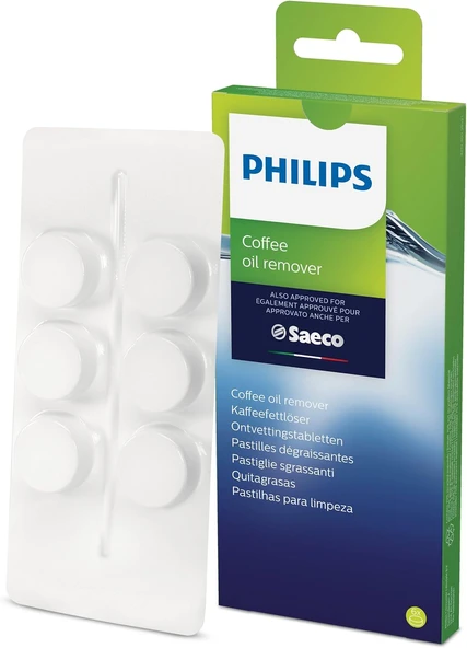 Versuni Philips Kahve Yağı Çözücü Tabletler, Tam Otomatik Kahve Makineleri Için ürün görseli 1
