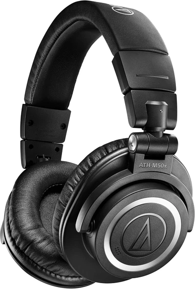 Audio-Technica M50Xbt2 Kablosuz Kulaklık, Siyah ürün görseli 1