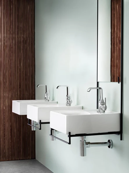 Vitra A45123 Lavabo Sifonu, T Tipi, Krom - Resim 2