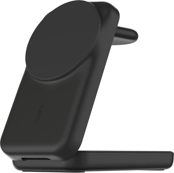 Belkin Ultracharge Magsafe Uyumlu 3’Ü 1 Arada Qi2 25W Kablosuz Şarj Cihazı, Iphone 17, Apple Watch, ürün görseli 1