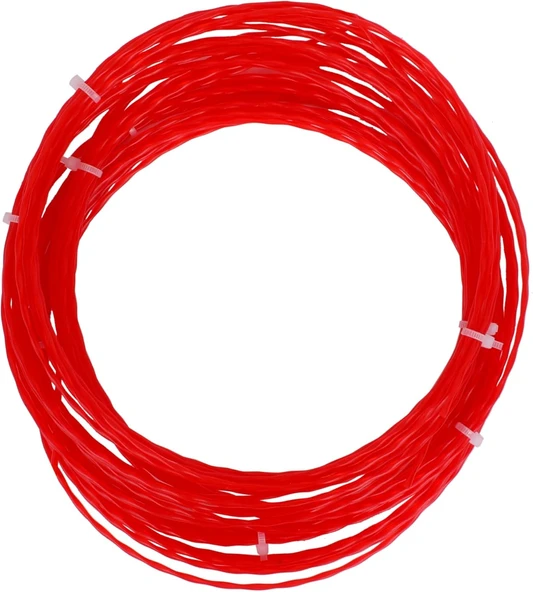 Worx Wa0209 Wg185E/Wg186E İçin 2.4Mm 20 Metre (5X 4M) Pro-Grade Spiral Burgulu Yedek Misina ürün görseli 1