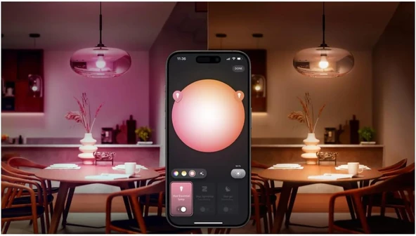 Philips Hue Essential 3'Lü E27 Ampul Başlangıç Seti 806 Lumen - Resim 2