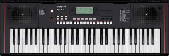 Roland E-X10 Klavye | 61 Tuşlu Piyano, Yeni Başlayanlar Ve Dersler Için Mükemmel | 600+ Ses | Stereo ürün görseli 1