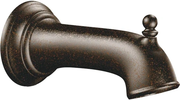 Moen 3857Orb Yedek 7,25 İnç Küvet Yönlendirici Ağzı 1/2-İnç Slip Fit Bağlantı, Yağ Ovuşturdu Bronz, ürün görseli 1