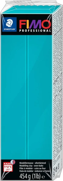 Staedtler 804132 Fimo Professional Modelleme Kili 454 Gr. Turkuaz ürün görseli 1
