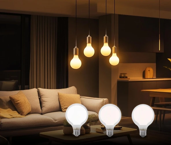 Panasonic Filament Ampul E27 13W 2000Lm 6500K Milky - Resim 5