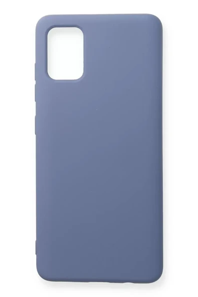 Newface Samsung Galaxy A71 Kılıf Nano içi Kadife Silikon - Gri ürün görseli 1